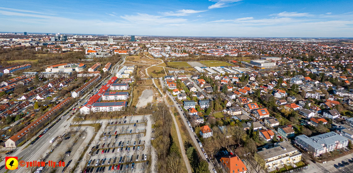 20.02.2023 - der Hachinger Bach und das Michaelibad in Neuperlach